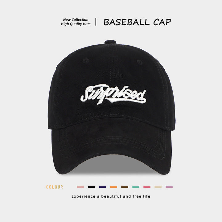 Bestickte Statement Baseballmütze