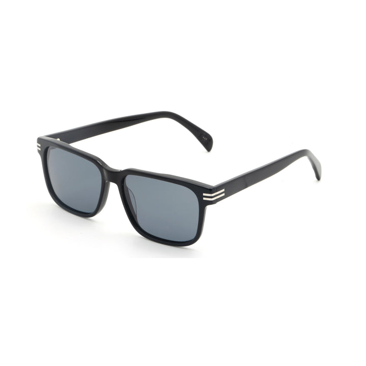 Damen modische Sonnenbrille mit transparentem Rahmen und grünen Gläsern Karnz