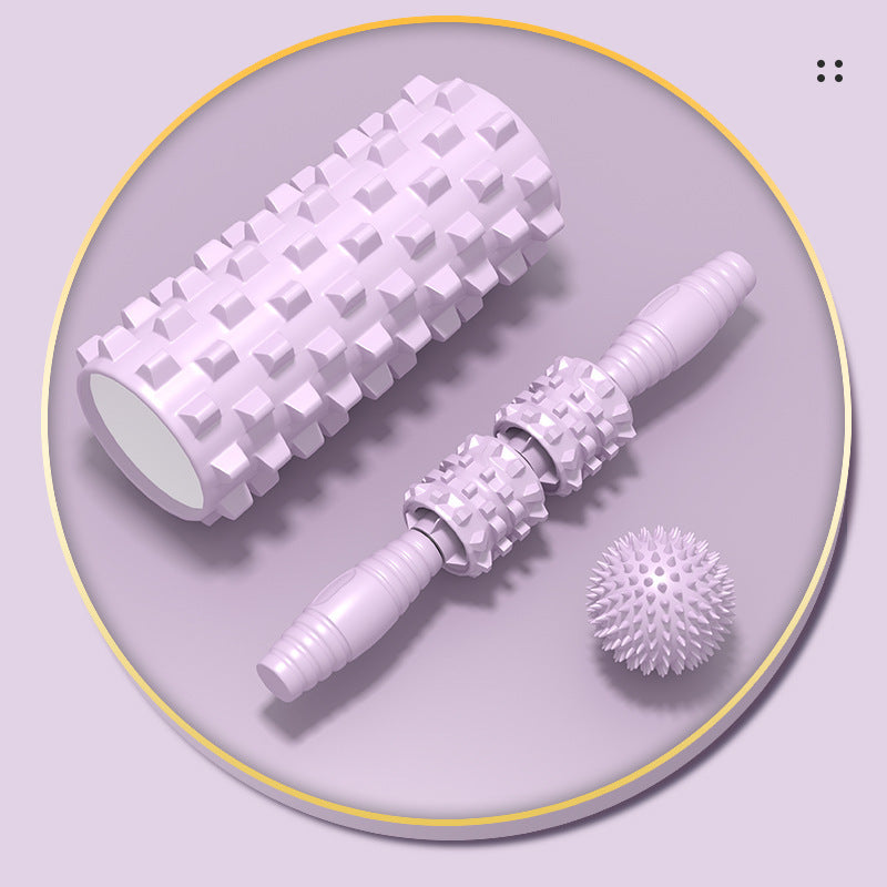 Massage-Set mit Multifunktionaler Rolle und Akupressurbällen Karnz
