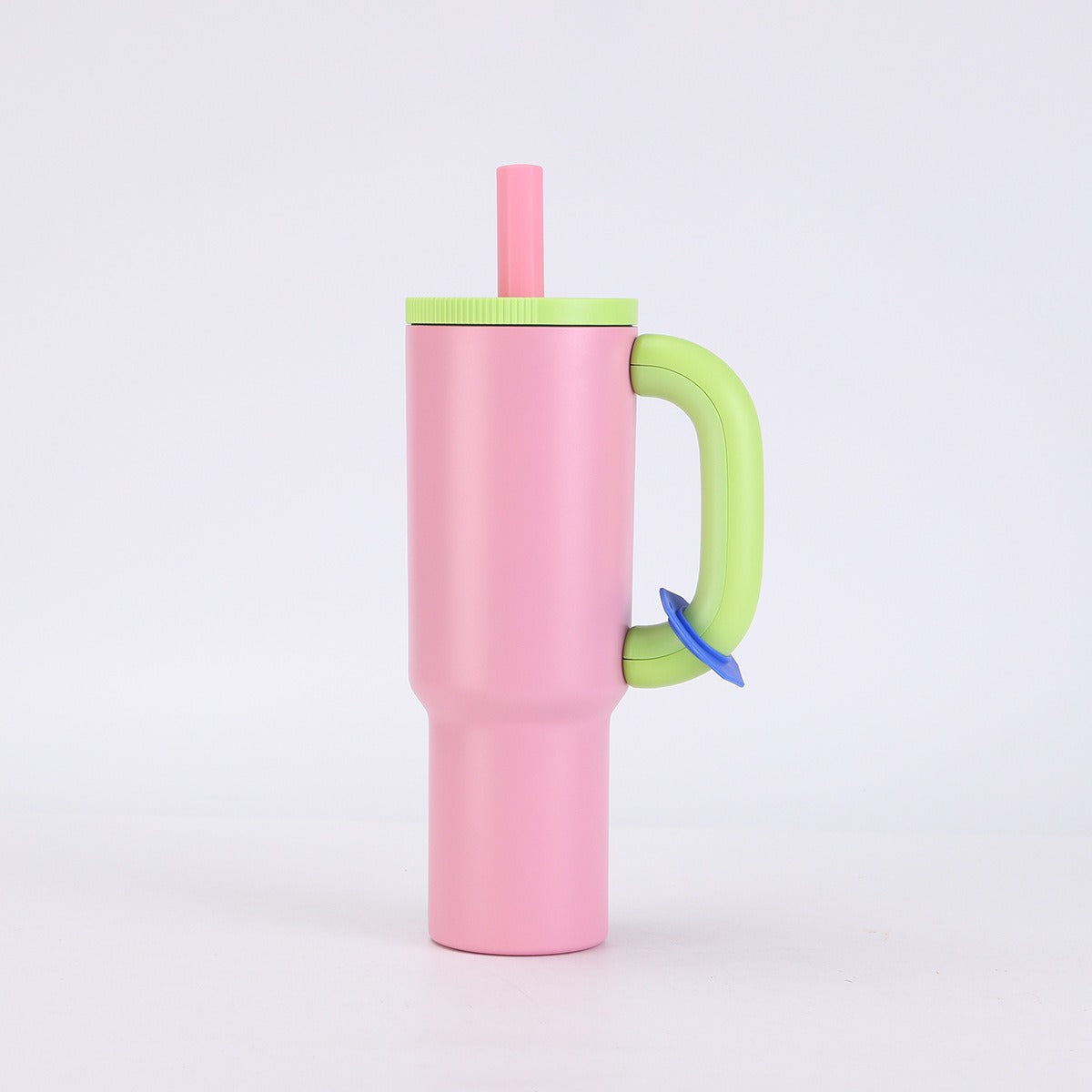 Damen stylischer Isolierbecher mit Strohhalm Karnz