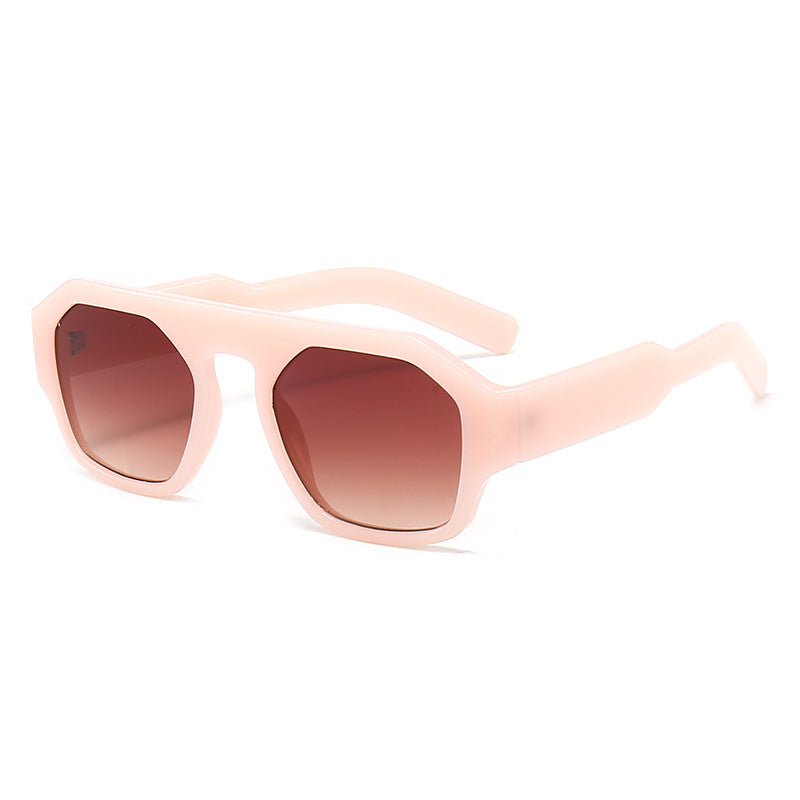 Damen modische Sonnenbrille im innovativen geometrischen Design Karnz