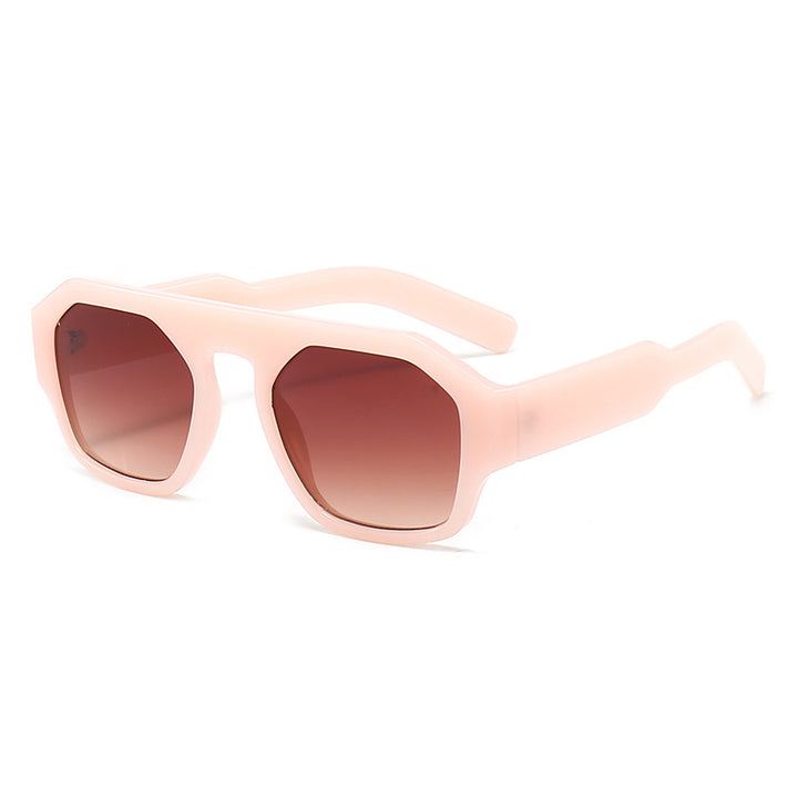 Damen modische Sonnenbrille im innovativen geometrischen Design Karnz