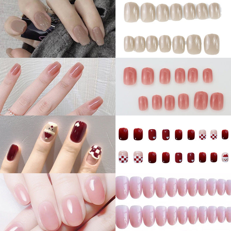 Natürliche Glänzende Nagelspitzen Karnz