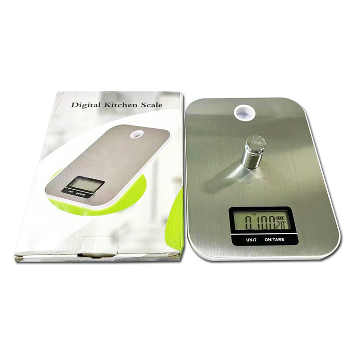 Slim Edelstahl Digitale Küchenwaage