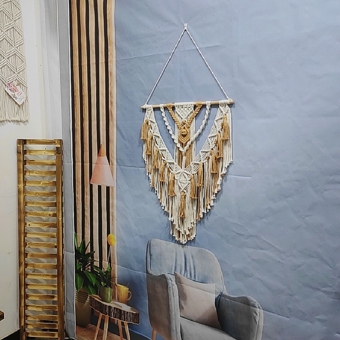 Macrame Wandbehang Karnz
