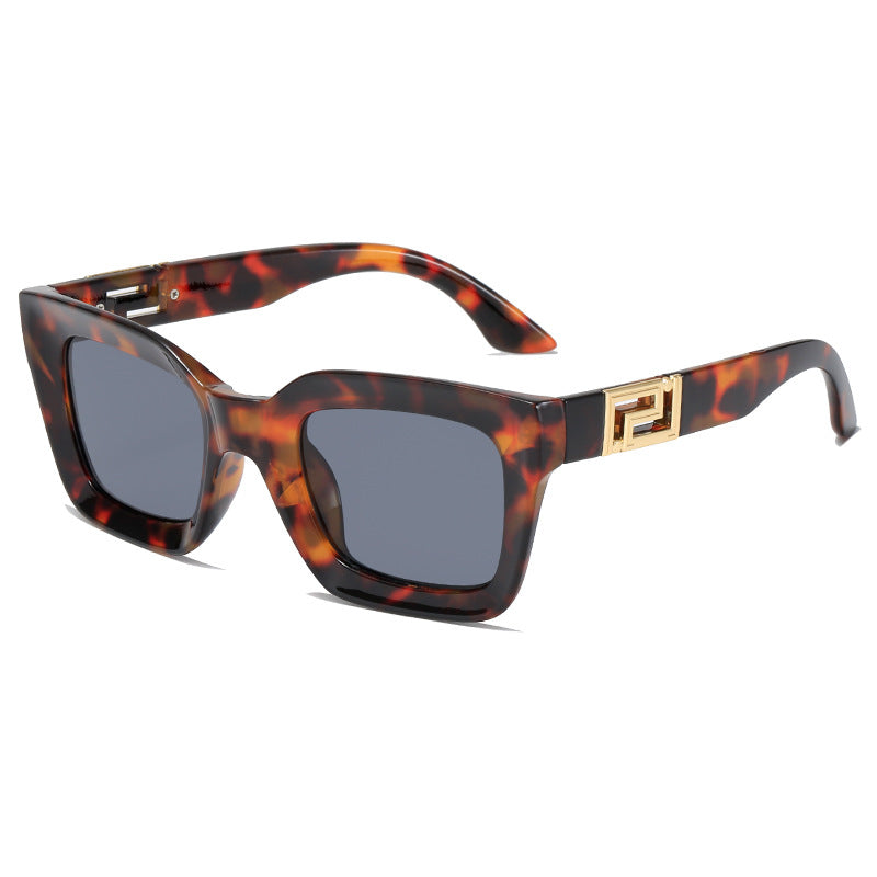 Damen Quadratische Sonnenbrille mit luxuriösem Design Karnz