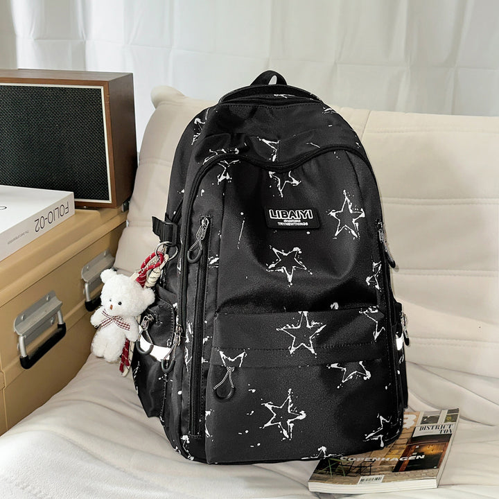 Multifunktionaler Rucksack mit Sternmuster Karnz