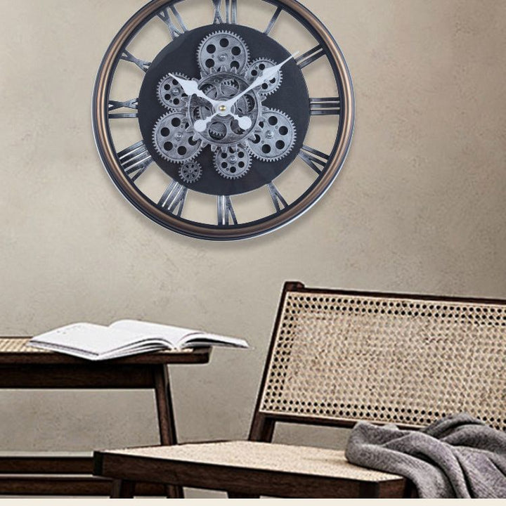 Wanduhr Im Industriellen Steampunk Design Karnz