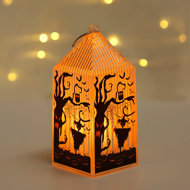 Gruselige Halloween Deko-Laterne