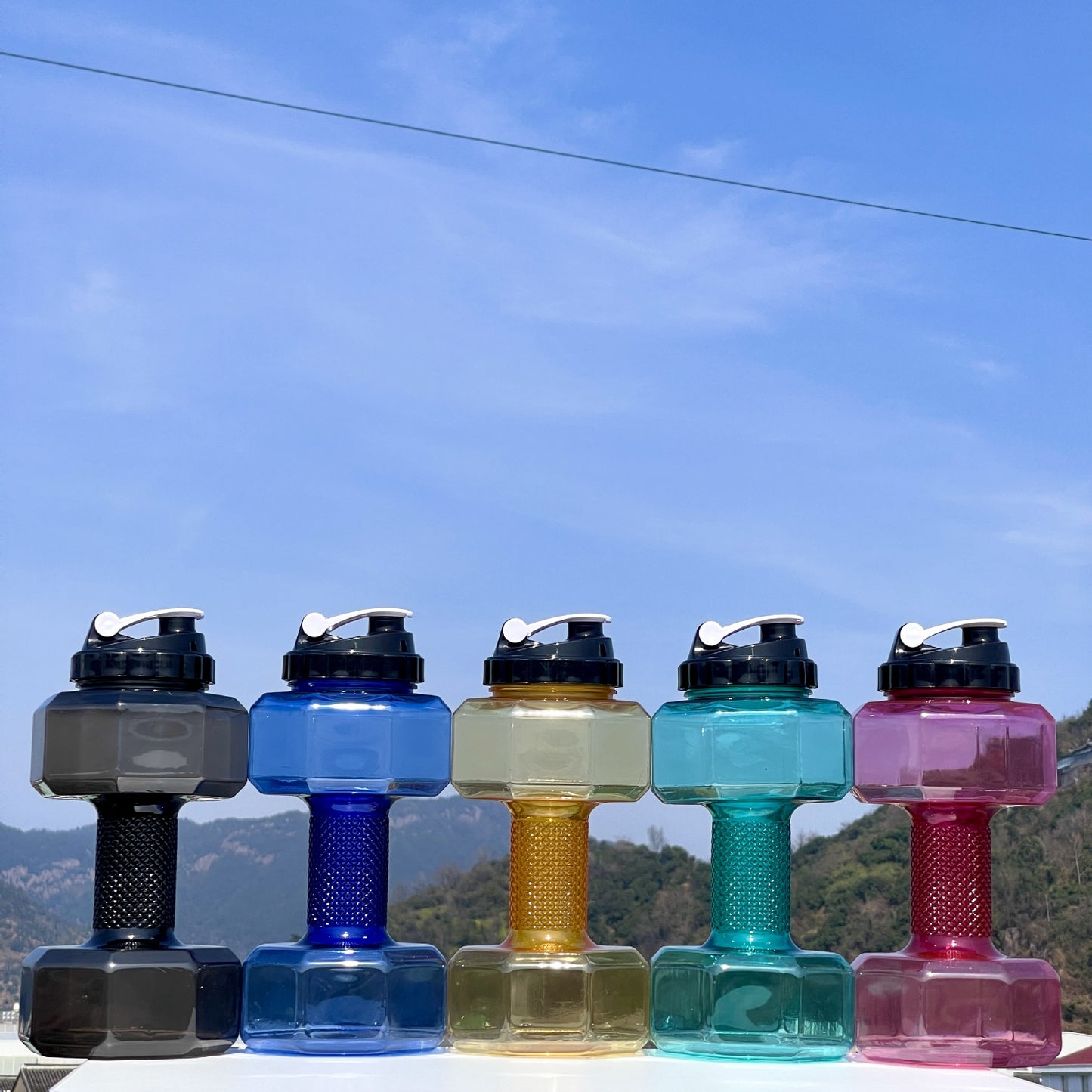 Damen Sportliche Wasserflasche Karnz