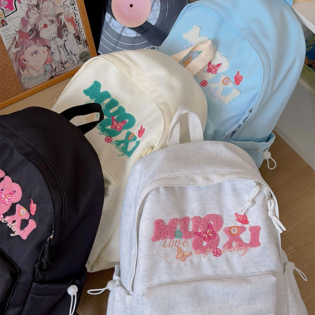 Stylische bestickte Rucksack Karnz 1791204530