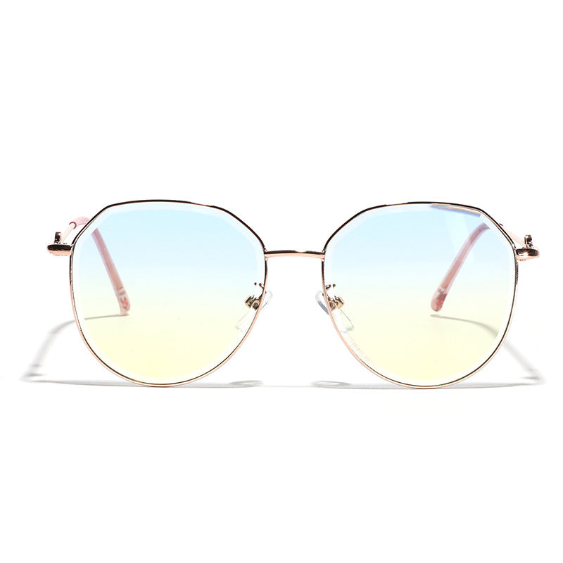 Damen geometrische Sonnenbrille im eleganten Design Karnz