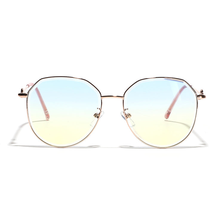 Damen geometrische Sonnenbrille im eleganten Design Karnz