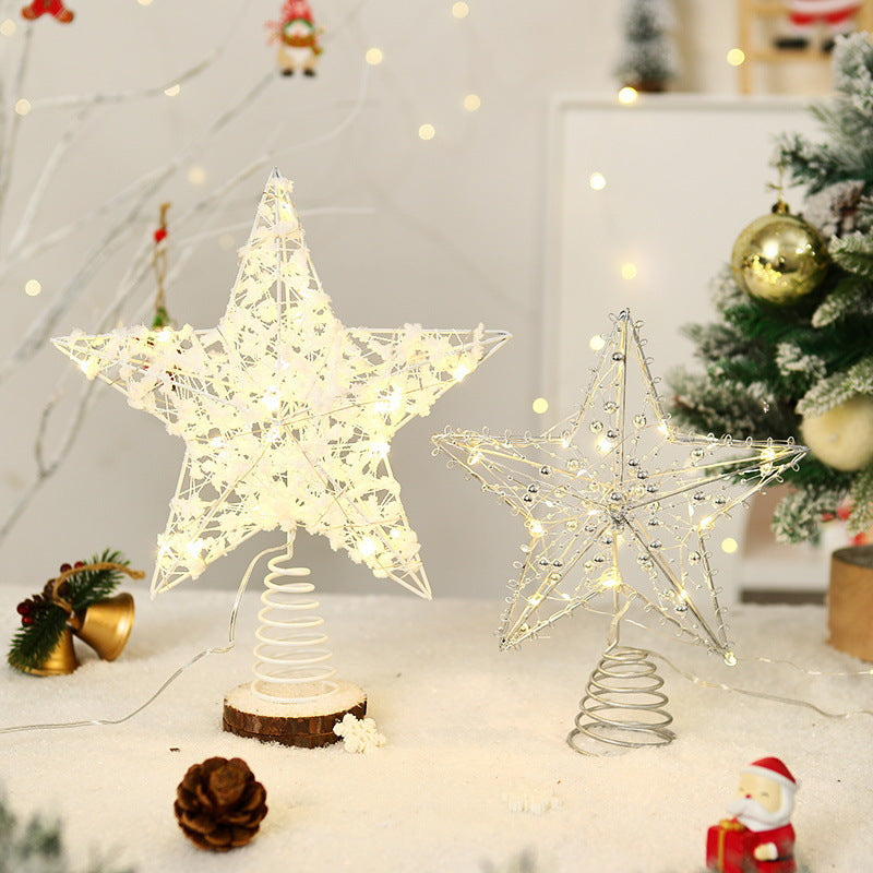 Weihnachtsbaumspitze mit LED-Beleuchtung Karnz