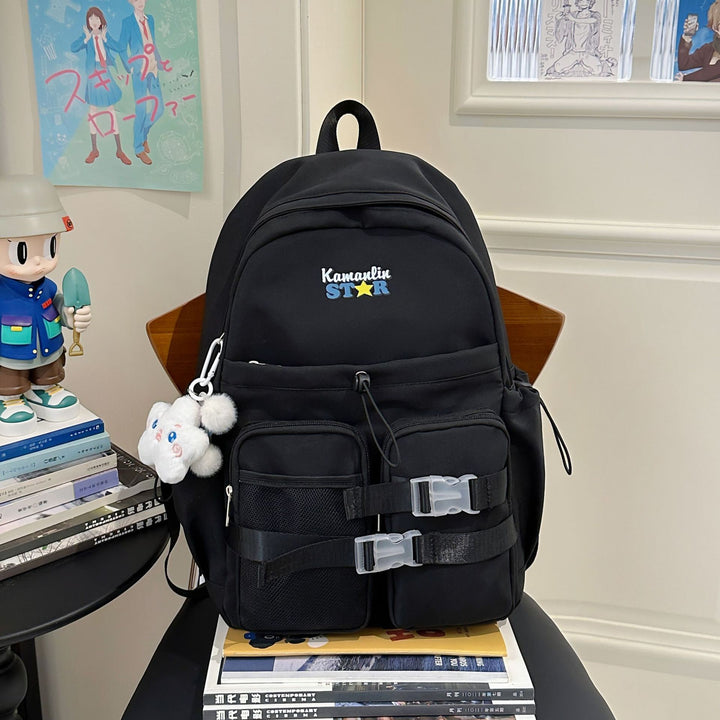 Vielseitiger Multi-Taschen Schulrucksack