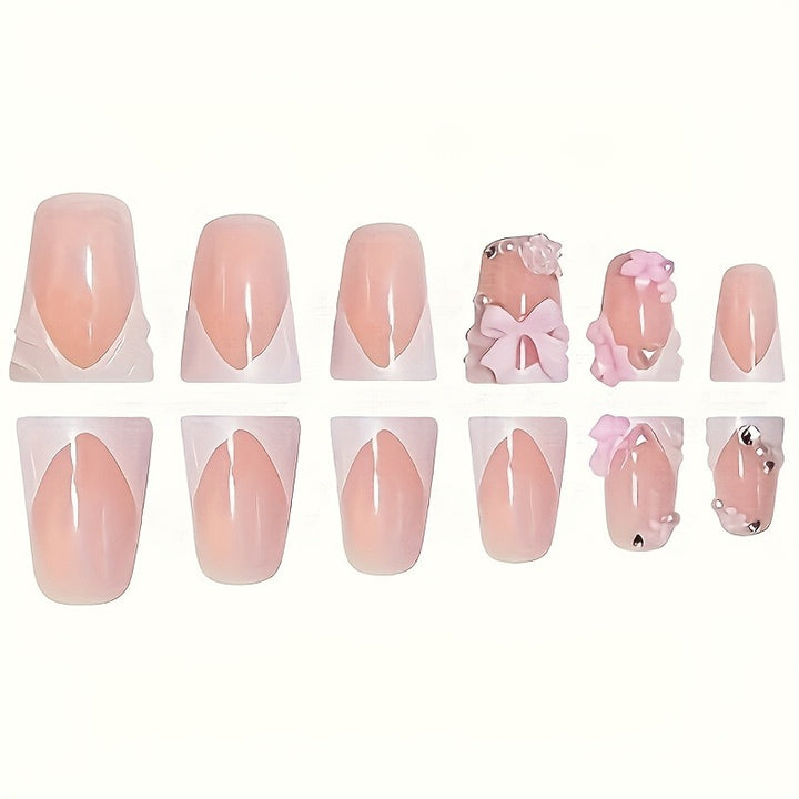 Dekorative florale Acryl-Nagelkunst Karnz