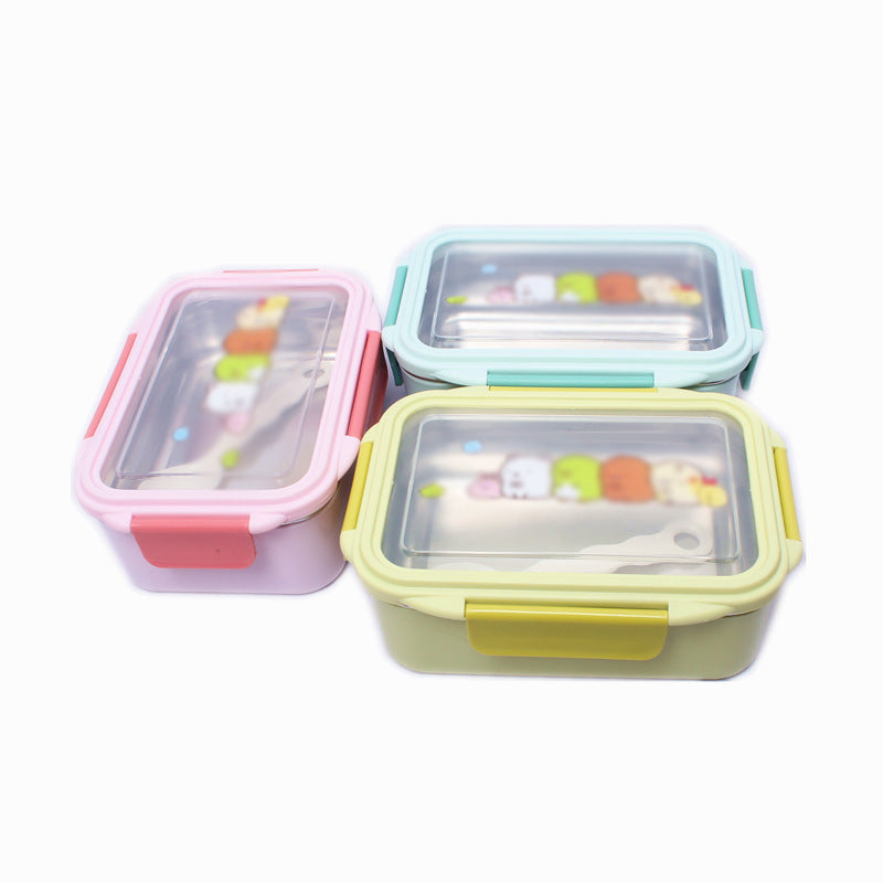 Niedliches Multi-Compartment Lebensmittelaufbewahrungsbehälter-Set