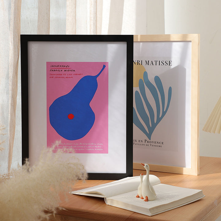 Modern gerahmter Kunstdruck