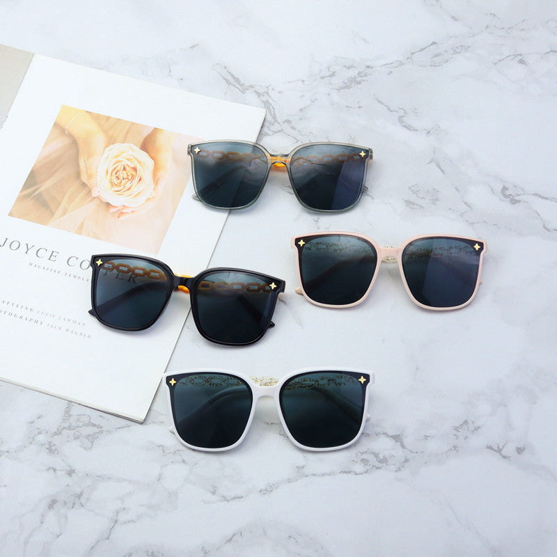 Chic Übergroße Quadratische Sonnenbrille Karnz