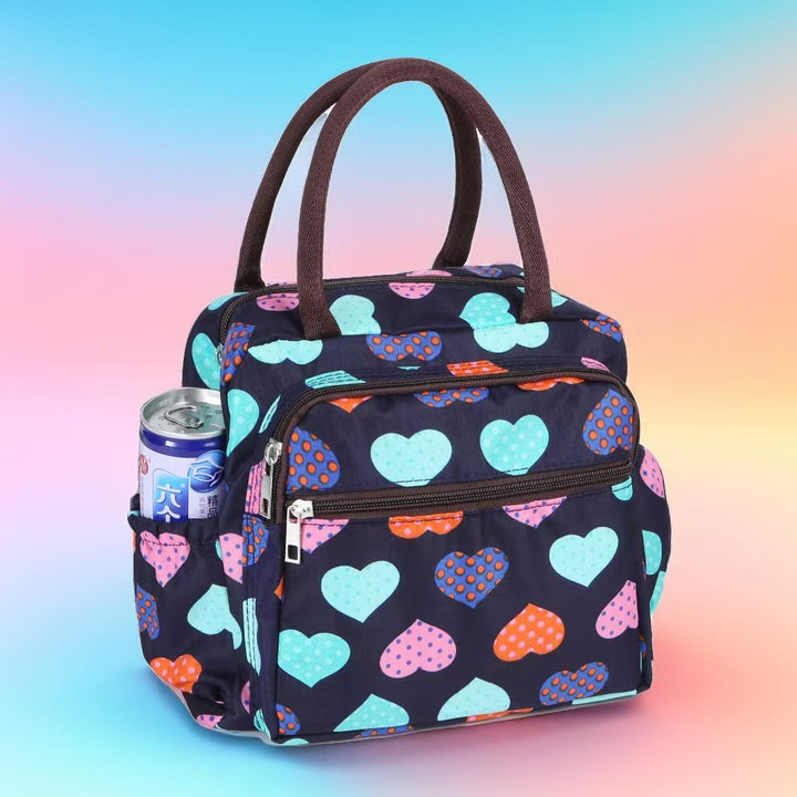 Isolierte katzenmotivierte Lunch-Tasche Karnz