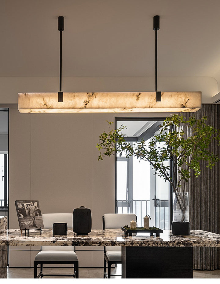 Elegante dekorative Marmor Tischlampe