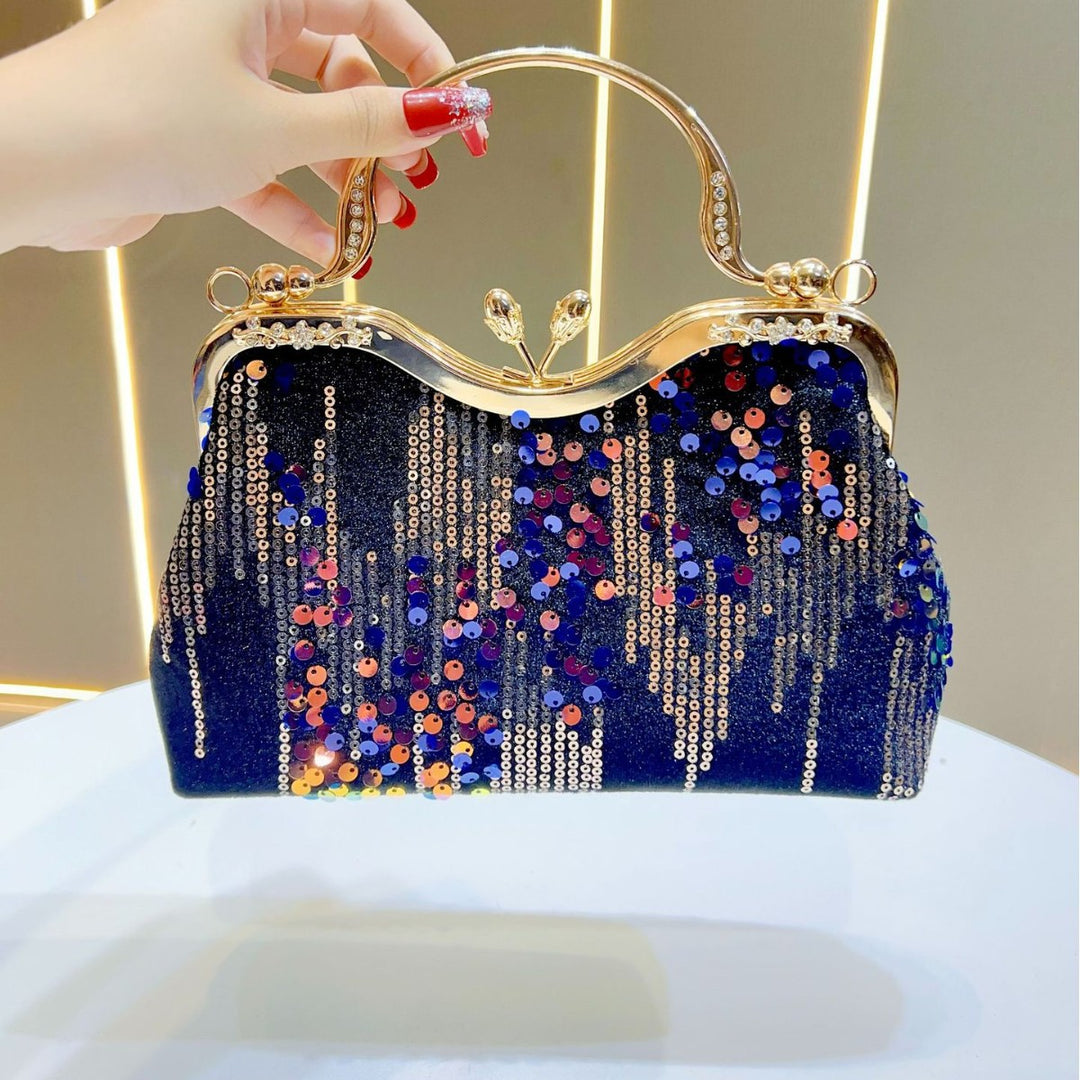 Glitzernde Abend-Handtasche