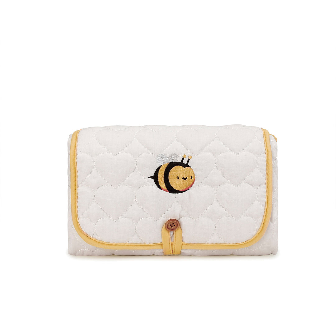 Wickelunterlage mit Süßem Bienen-Motiv Karnz