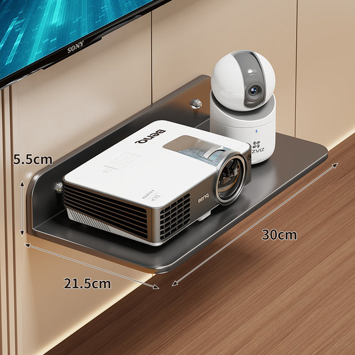 Wandmontage Schwebendes AV-Regal für Projektor und Router
