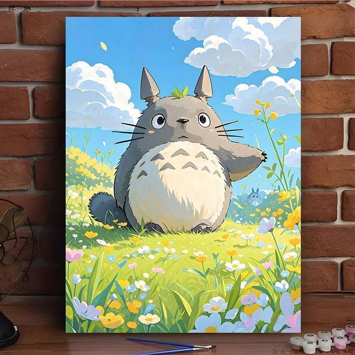Verzauberte Waldszene Leinwand Kunstdruck Karnz