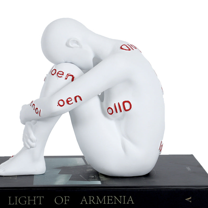 Moderne künstlerische figurative Skulptur