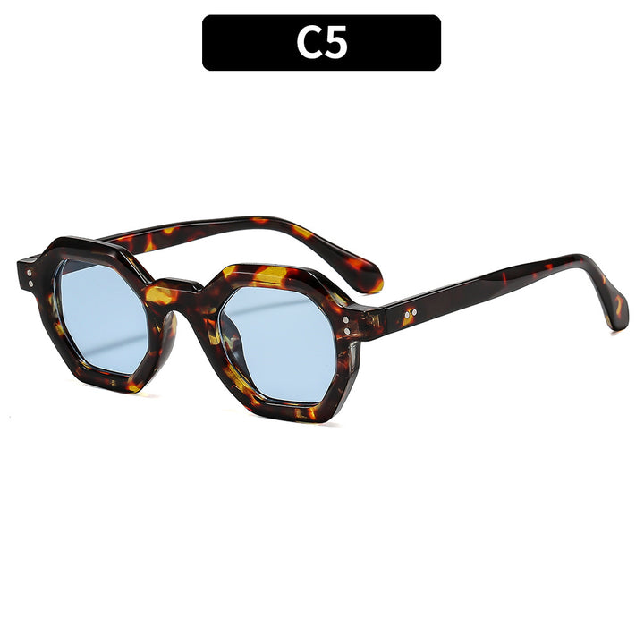 Modische Winkelsonnenbrille