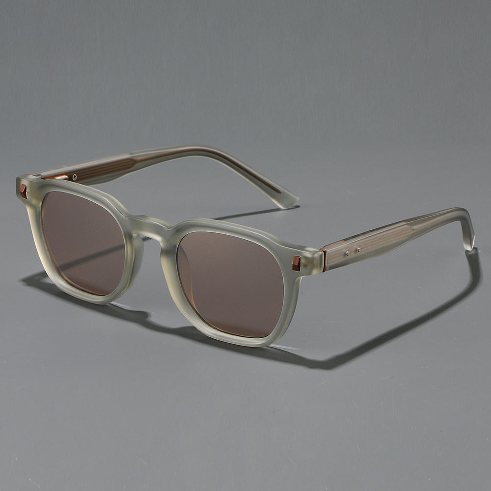 Damen moderne Sonnenbrille im stilvollen quadratischen Design Karnz