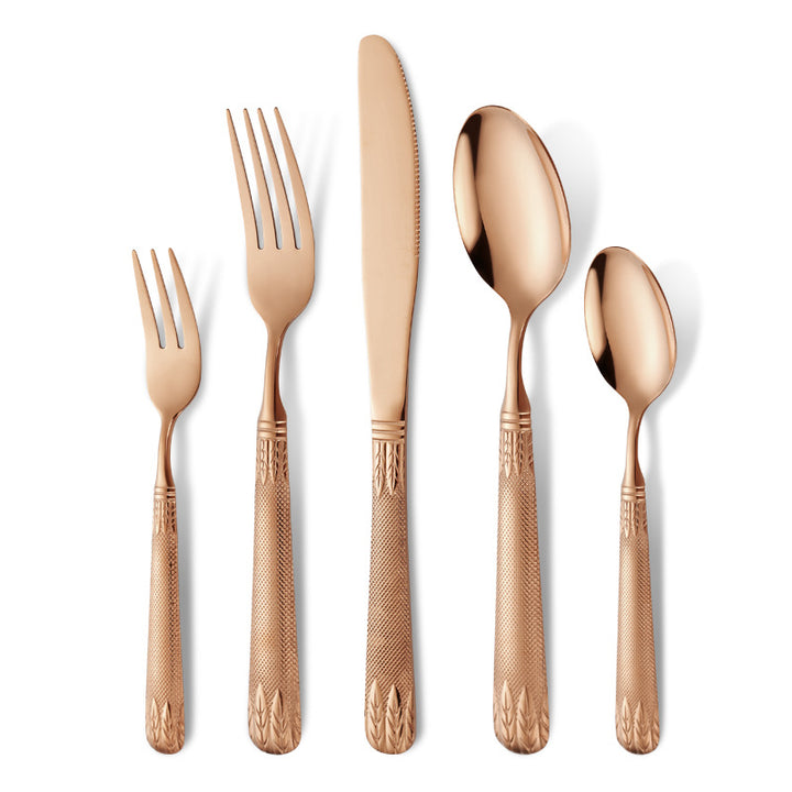 Eleganter Teelöffel mit Kunstvollem Griffdesign Karnz