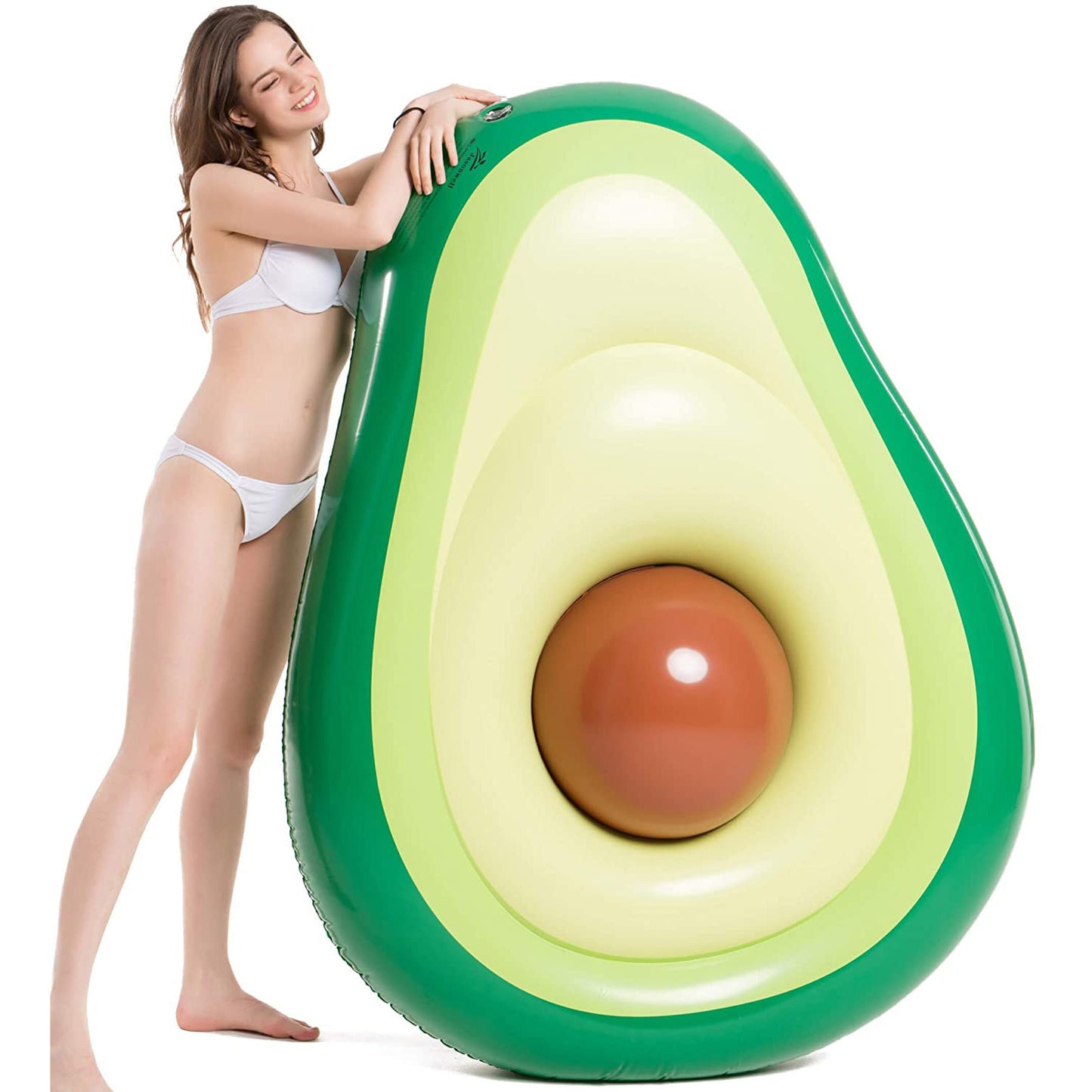 Damen aufblasbare Avocado-Schwimmliege Karnz