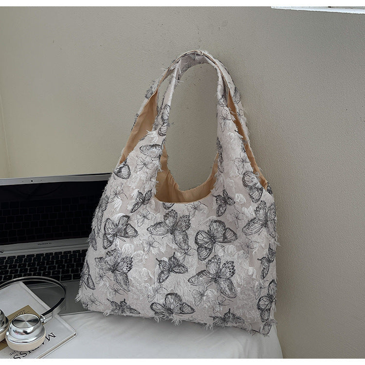 Bestickte Canvas Tote Bag Karnz