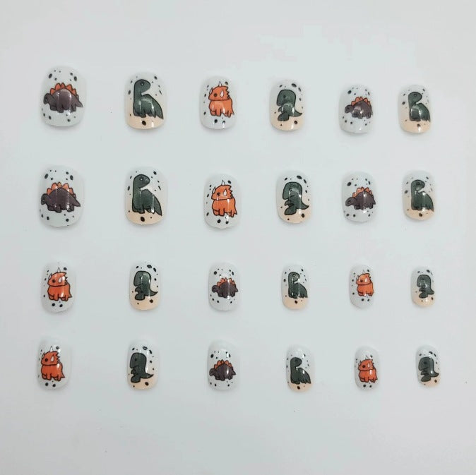 Dinosaur-themed Nagelkunst Set Karnz