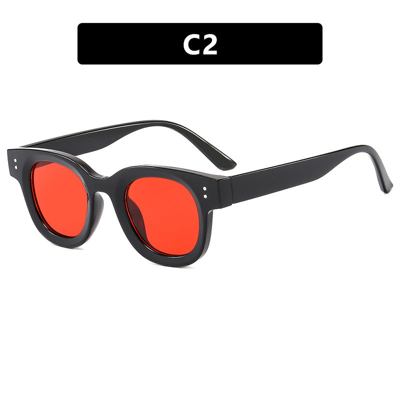 Damen stilvolle Sonnenbrille mit markantem Design und polarisierenden Gläsern Karnz