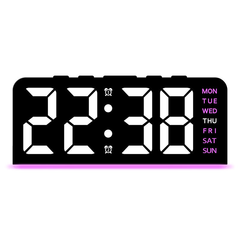 Digitaler Wecker mit Großem Led-Display und Multifunktionaler Anzeige Karnz