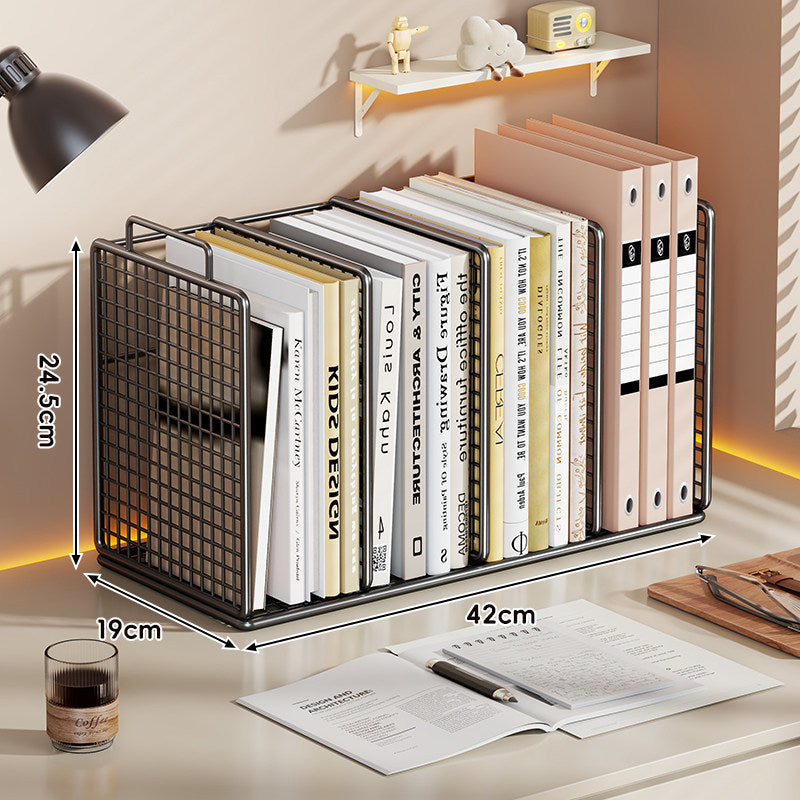 Desktop Metal Mesh Mehrfach-Ordner und Datei-Organizer Regal
