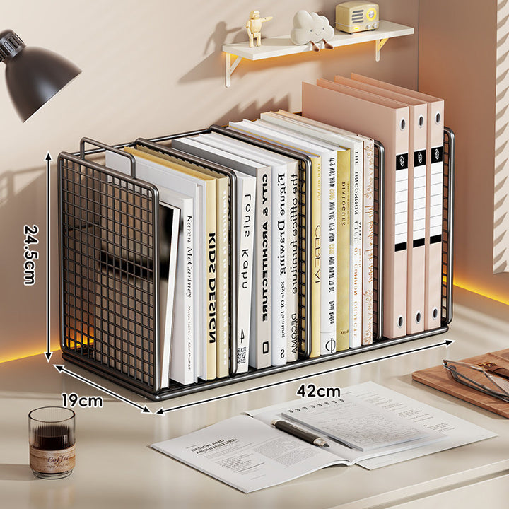 Desktop Metal Mesh Mehrfach-Ordner und Datei-Organizer Regal