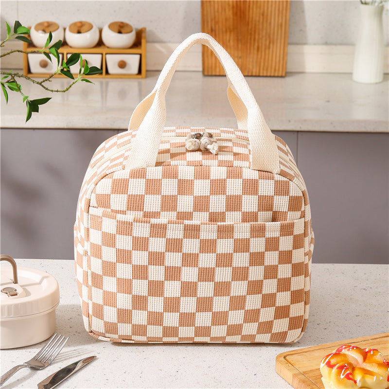 Isolierte Erdbeer-Print Mittagessen Kühl Tasche Karnz