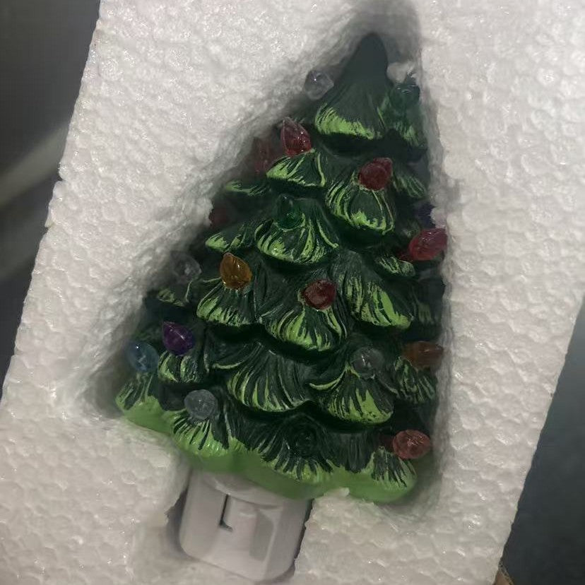 Dekorative Keramische Weihnachtsbaumfigur Karnz