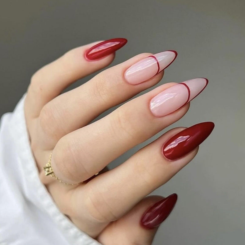 Künstlerische Stiletto Nagelkunst Verlängerungen