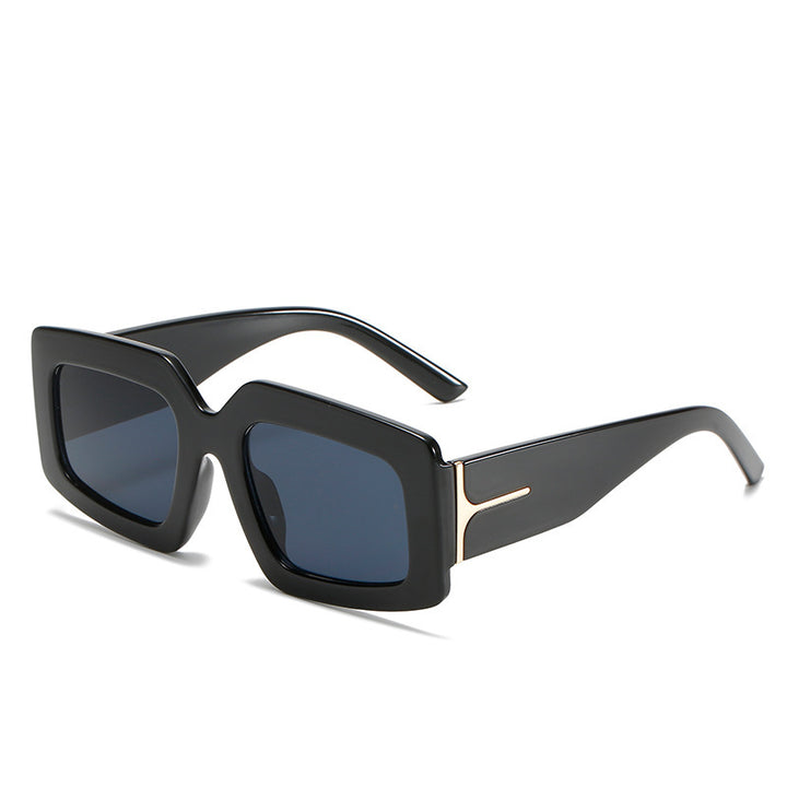Oversized quadratische Rahmen Sonnenbrille Karnz