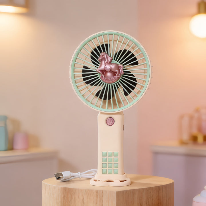 Damen Tragbarer Mini-Ventilator mit attraktivem Kinderdesign Karnz