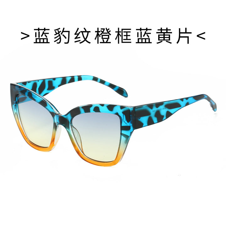Damen Modische Sonnenbrille im trendigen Schildpattdesign Karnz