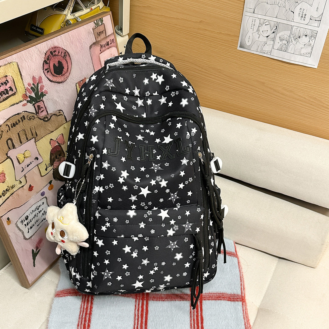 Stylischer Sternenbedruckter Rucksack Karnz 1791205378