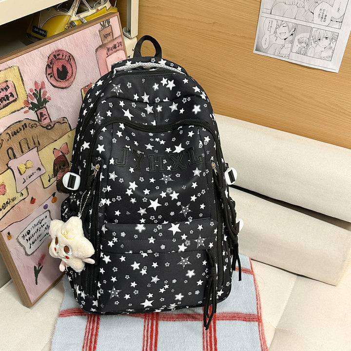 Stylischer Sternenbedruckter Rucksack Karnz 1791205378