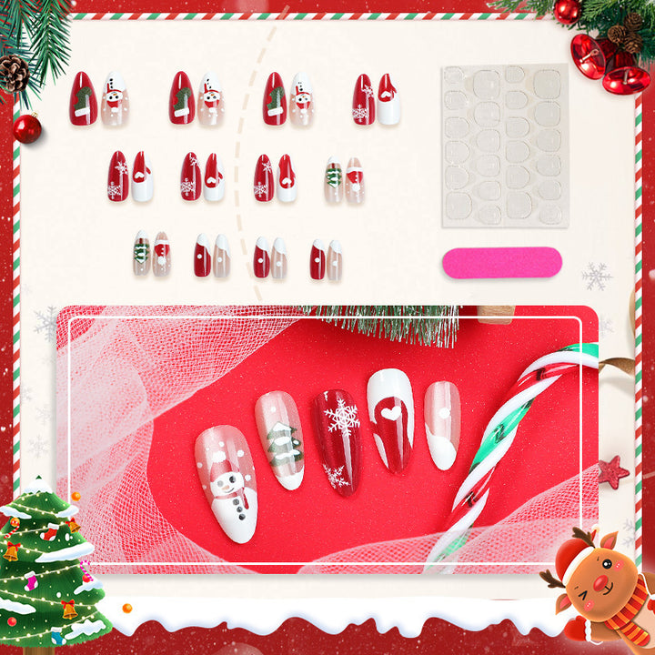 Festliches Holiday Nagelkunst Set