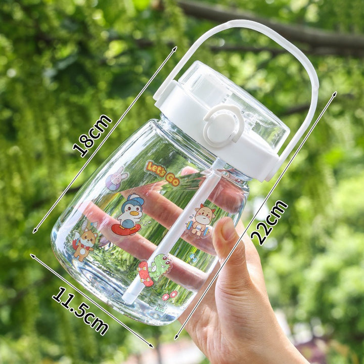 Damen Motivierte Trinkflasche Karnz